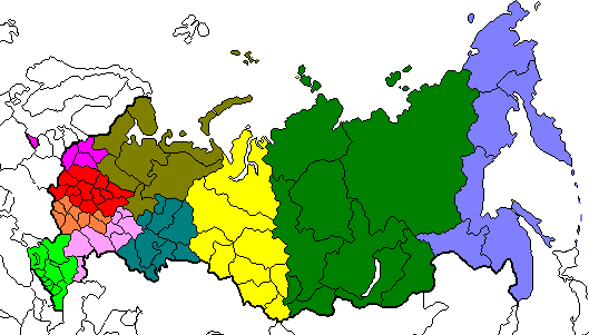 Regions In Russia